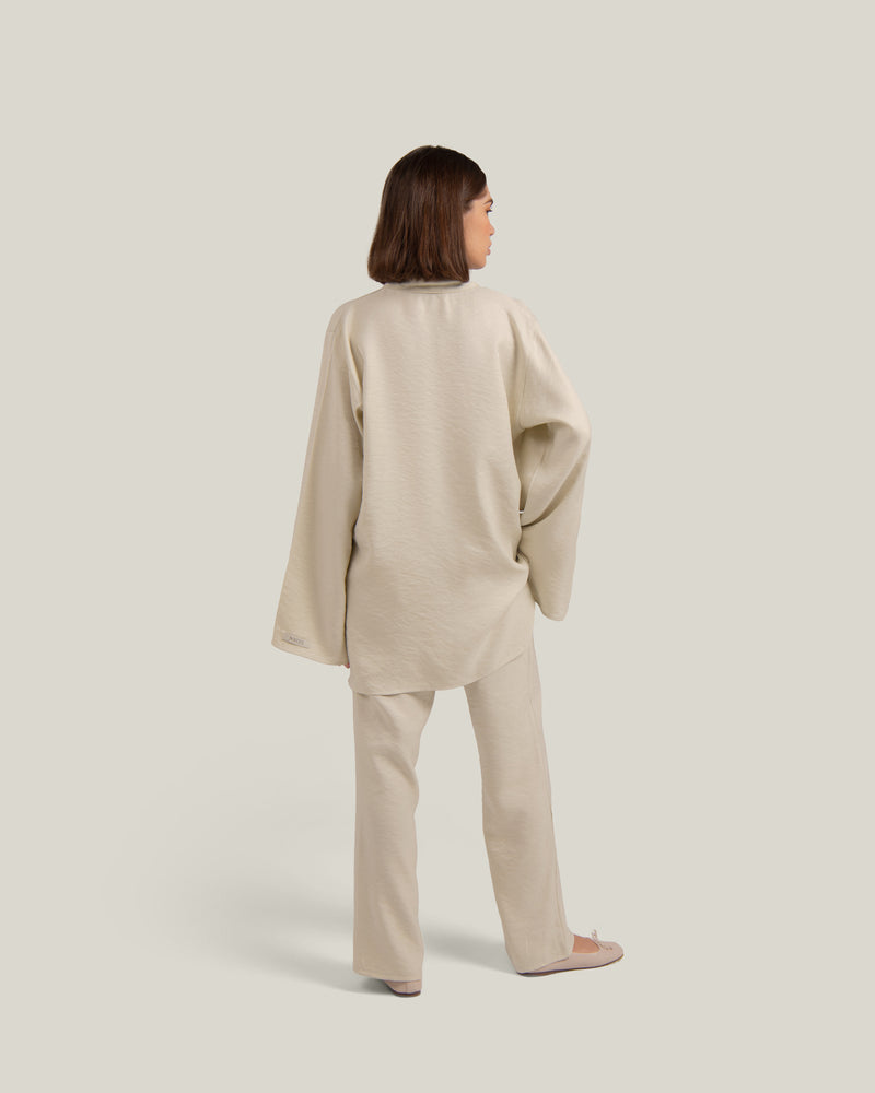 LOOSE BLOUSE - VANILLA