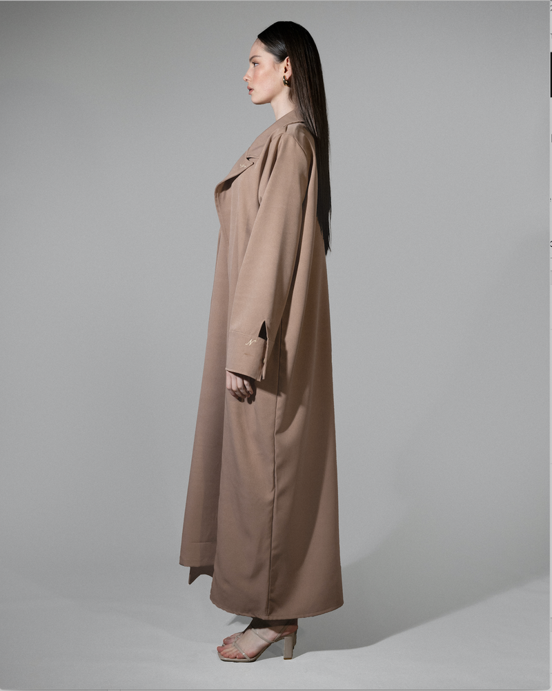 BLAZER ABAYA - MOCHA